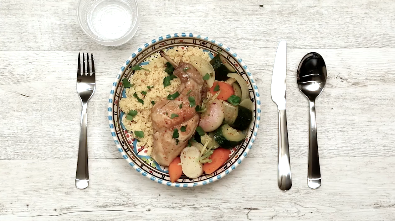 Couscous de lapin