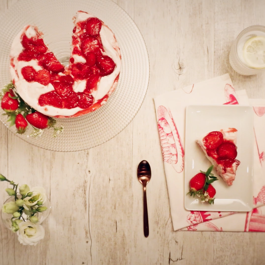 Saint Môret - Cheesecake aux fruits rouges